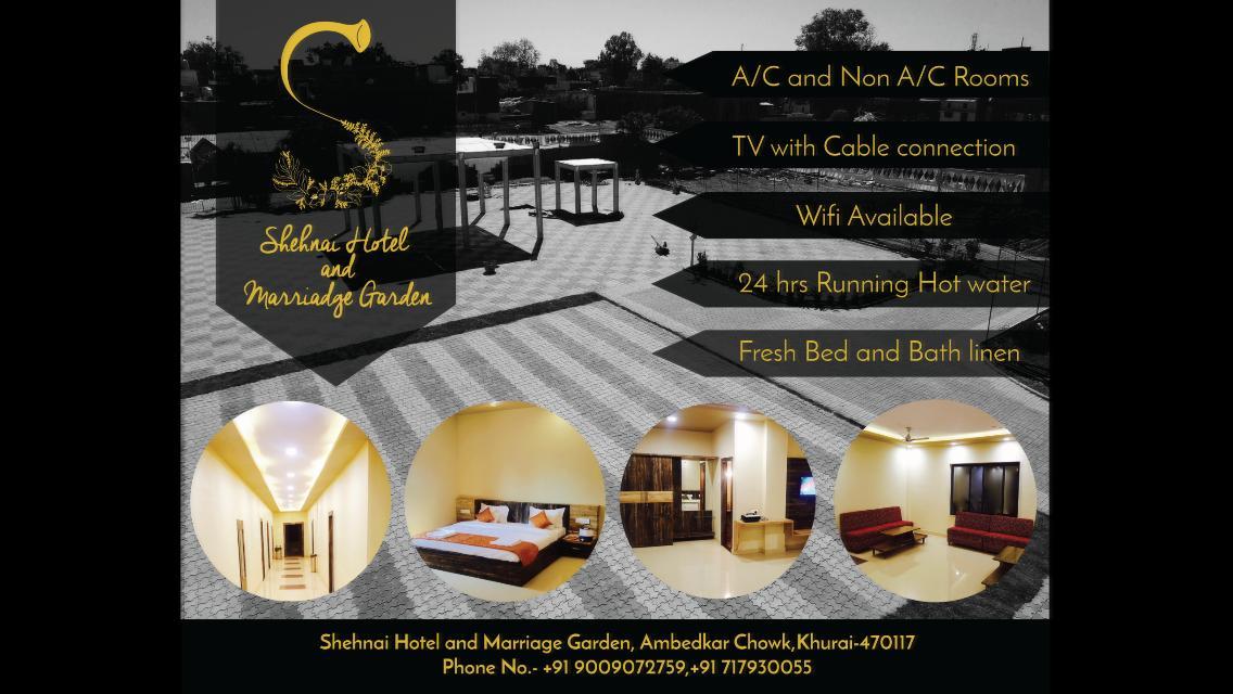 Hotel Shehnai Garden Khurai Kültér fotó